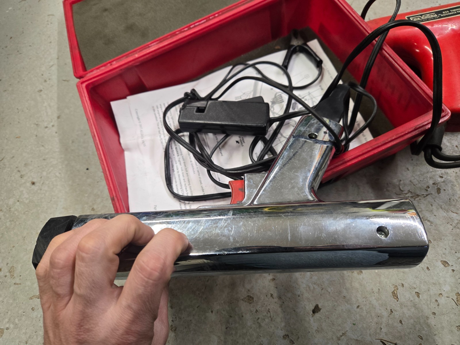 Fox Valley Engine Power Timing Light 825 / Sears / Craftsman timing light.