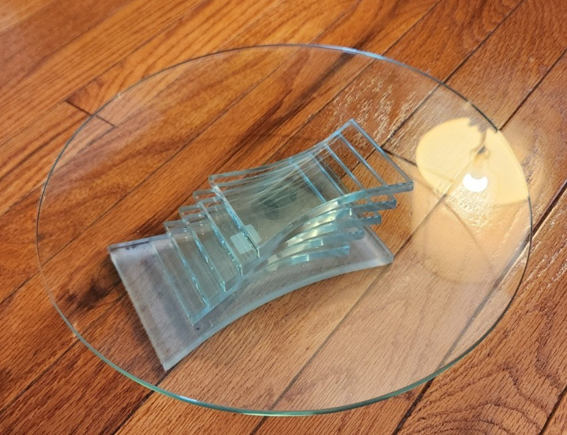 Cake Stand   11 inch dia modern Design