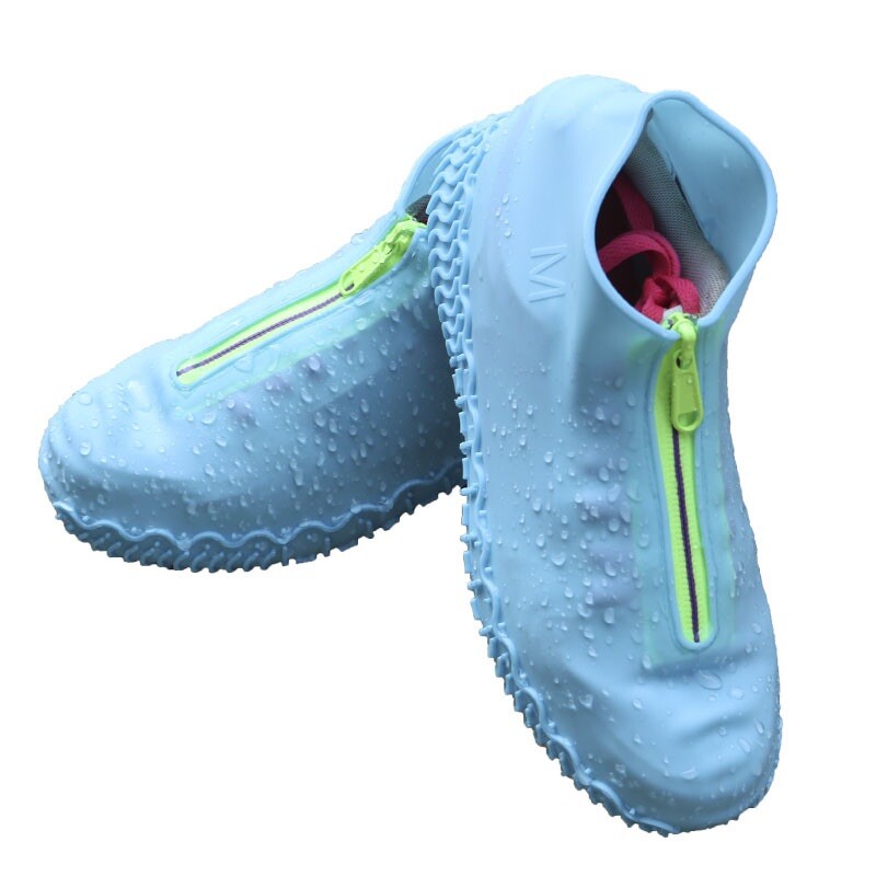 Waterproof Silicone Reusable Rain Shoe Covers Anti-slip Shoes Cover Protector US