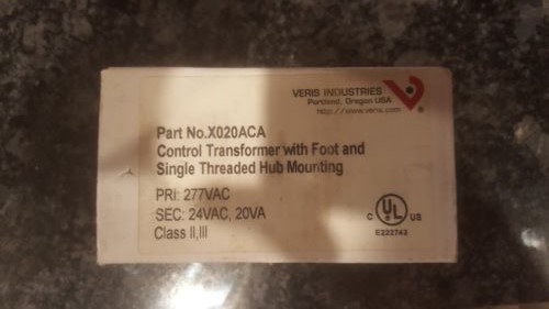 VERIS X020ACA | CONTROL TRANSFORMER | 20VA | 277-24VAC