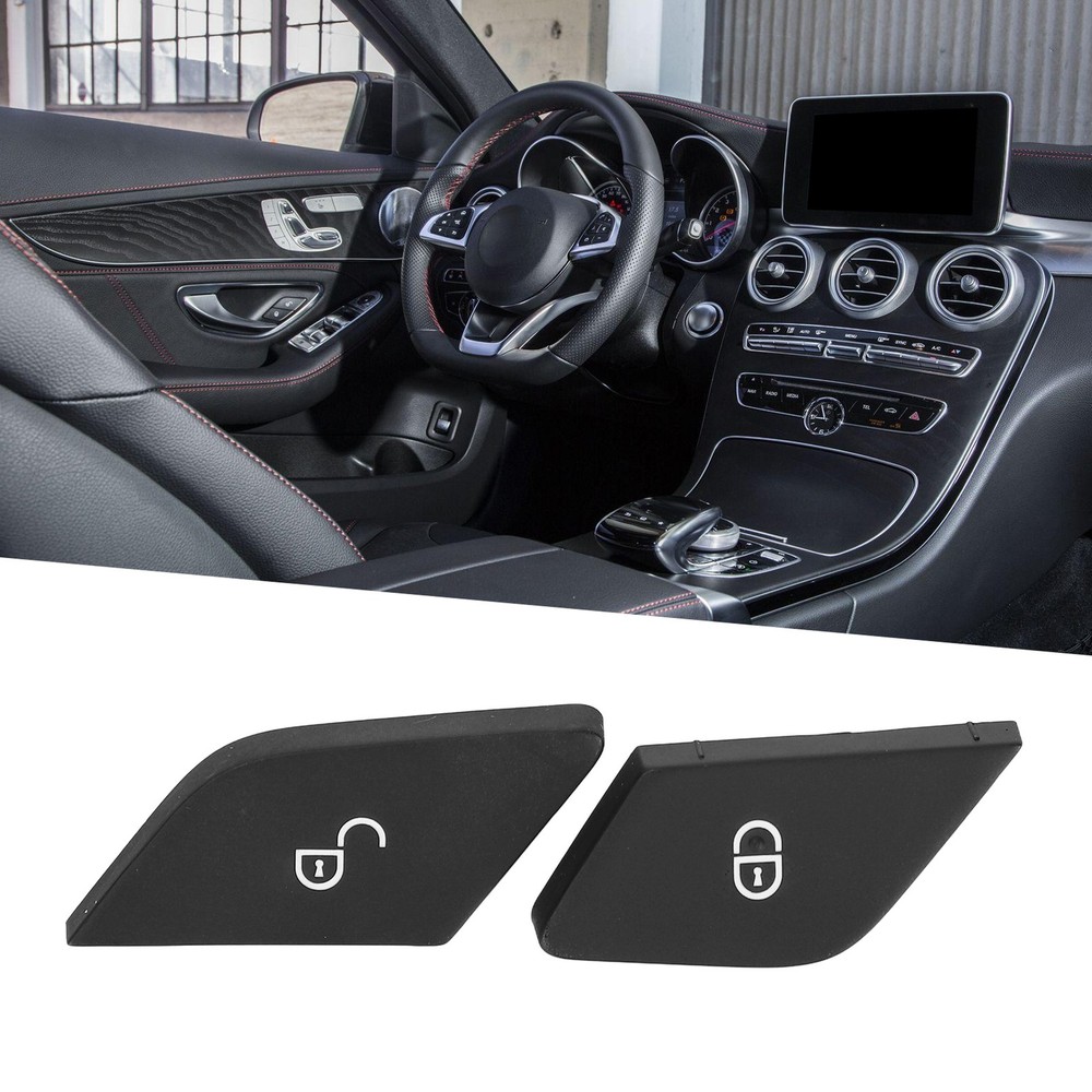 Car Door Lock Unlock Button Clear Pattern Replace For ‑ C‑Class W205