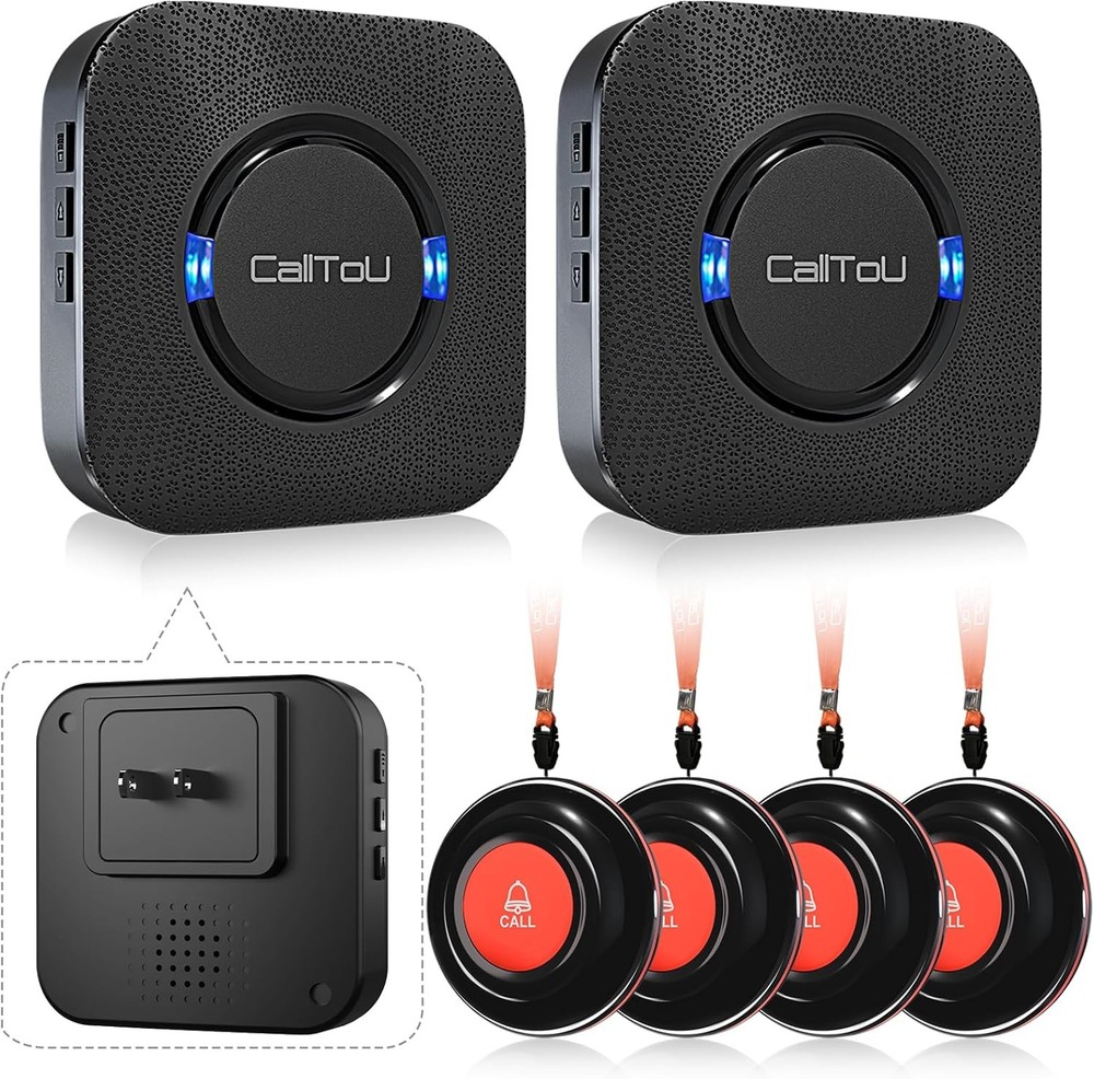 Wireless Caregiver Call Button Alert System for Elderly