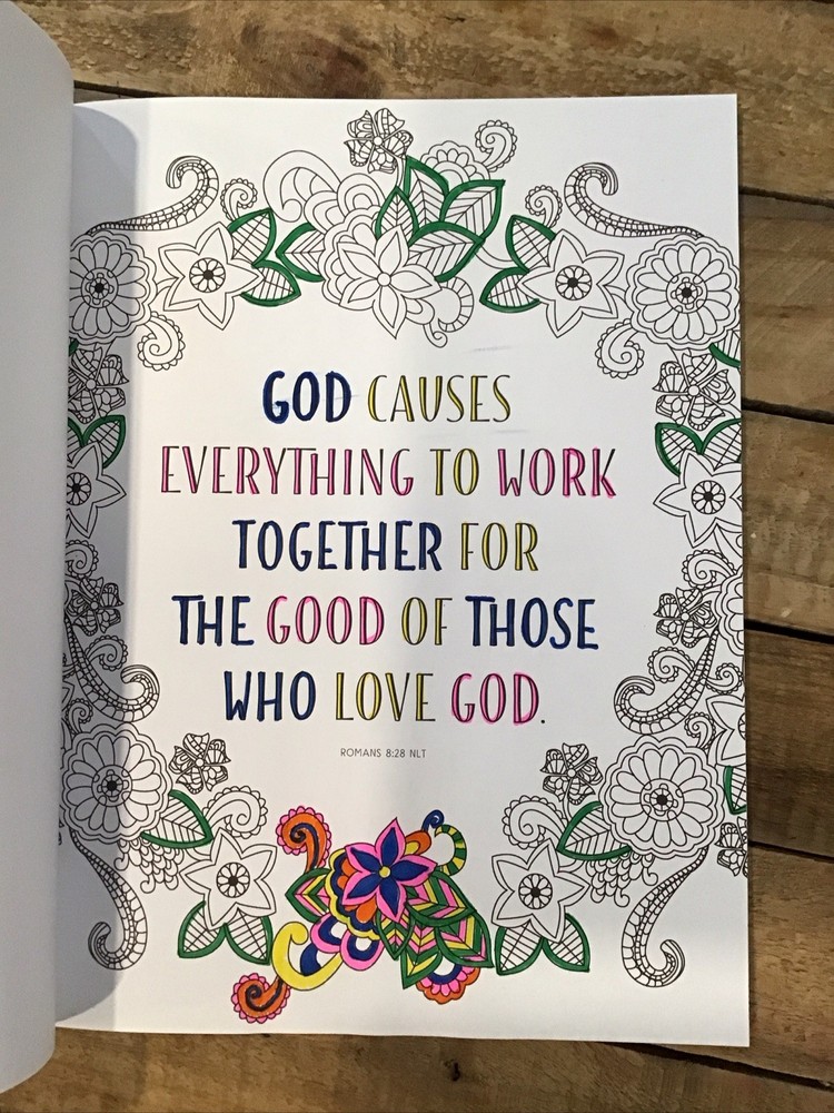 God’s Words for You Coloring Book: Relax. Refresh. EUC