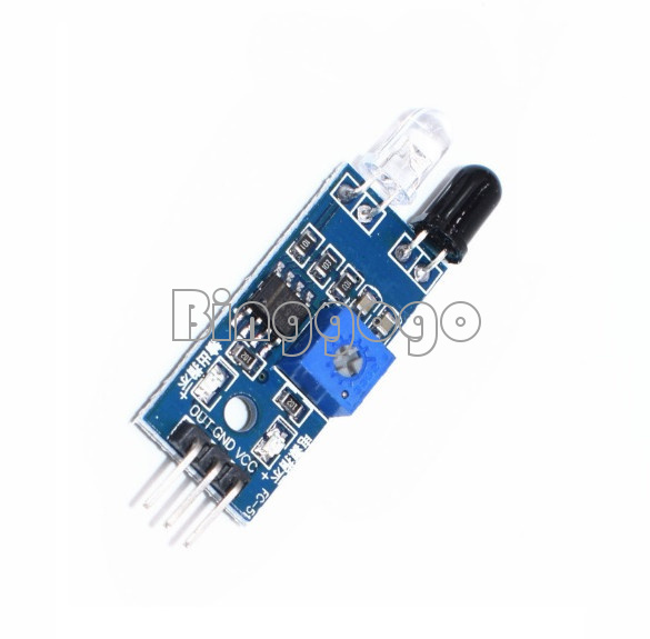 5pcs Car Obstacle Avoidance Infrared Sensor Module Reflective Photoelectric