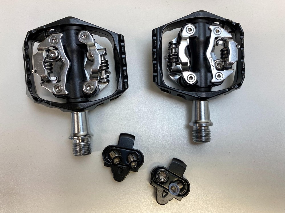 new Origin8 Ultim-8 All Mountain Double Clipless bicycle PEDALS