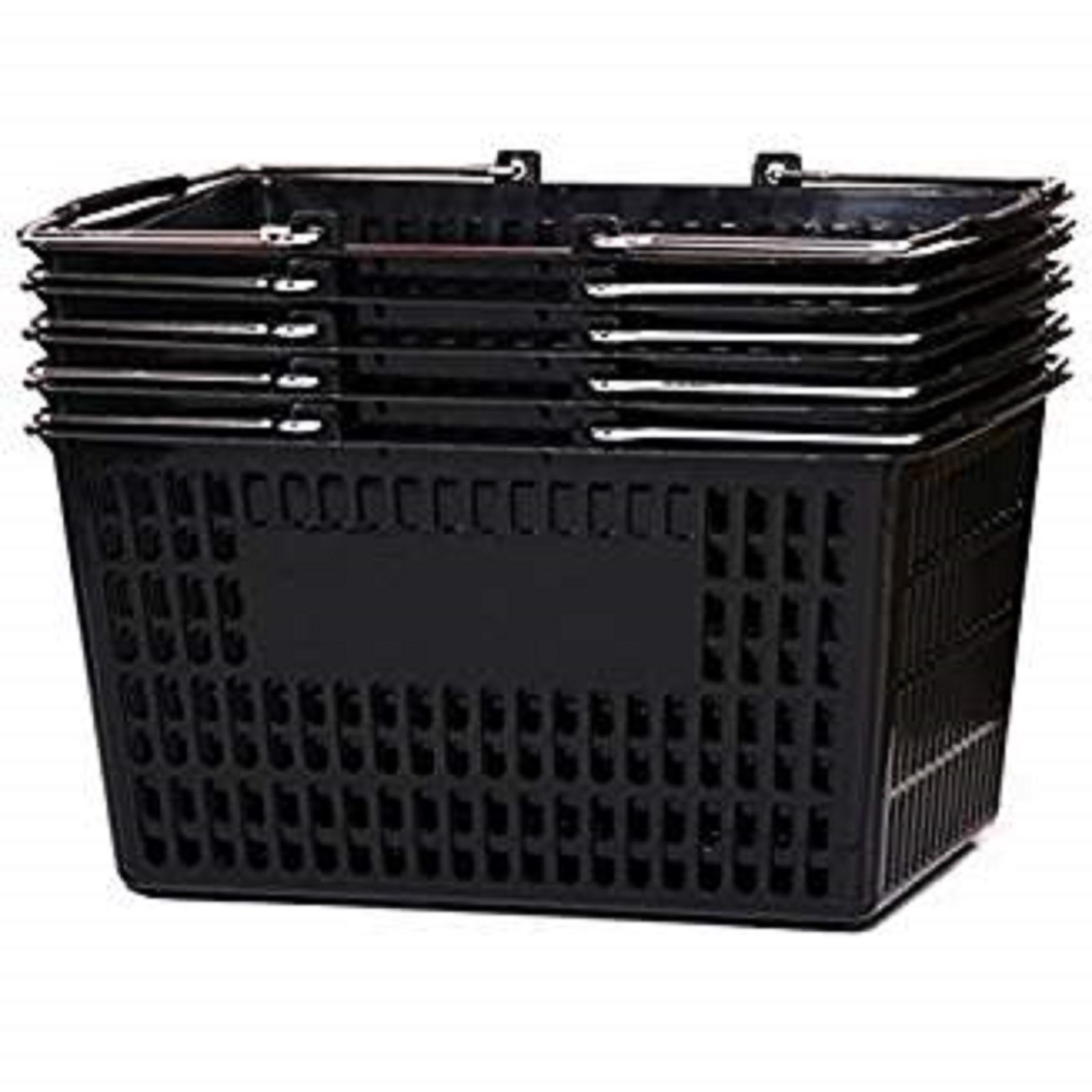 NEW Shopping Basket Set set of 5 black