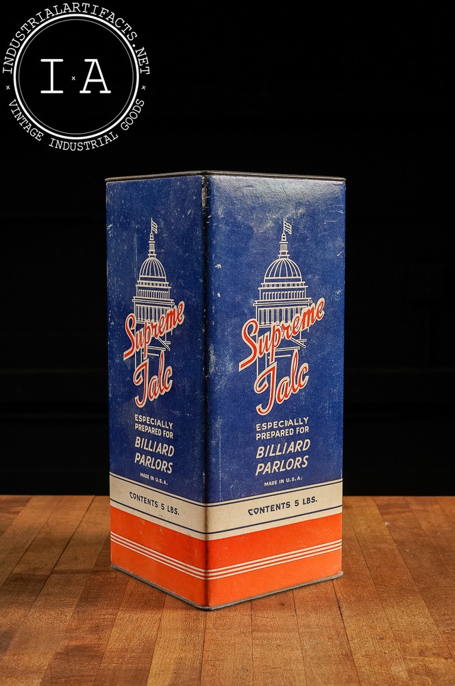 Supreme Talc 5-lb Litho Tin