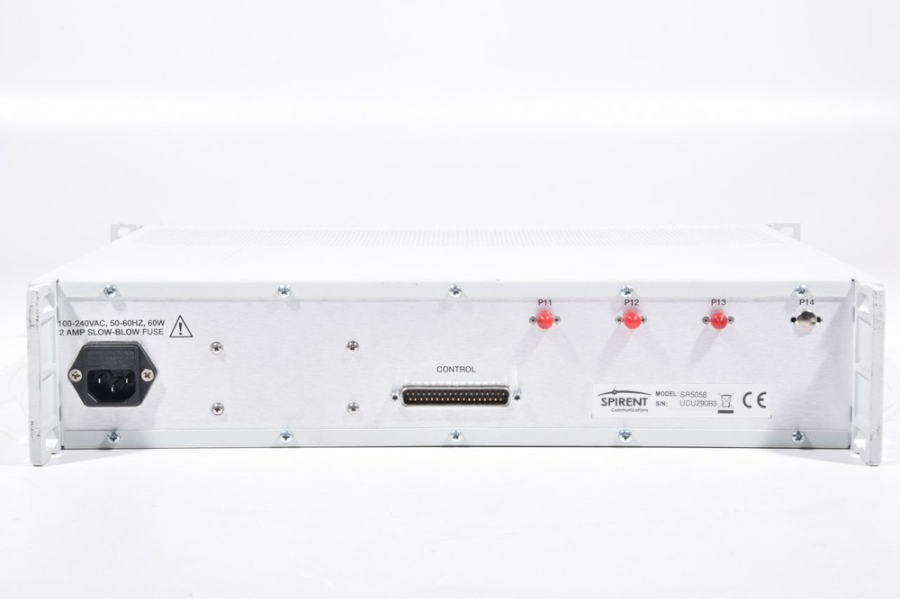 SPIRENT SR5058 Test Configuration Unit S. Number UCU290B3