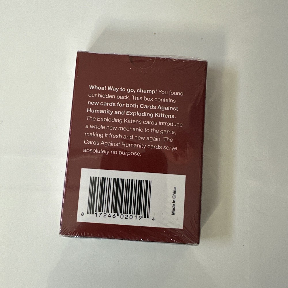 Cards Against Humanity - Hidden Compartment Pack - CAH Exploding Kittens Target