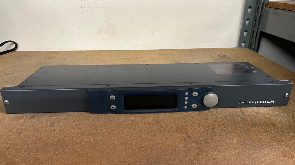 Leitch RCP-CCS-1U Remote Control Panel