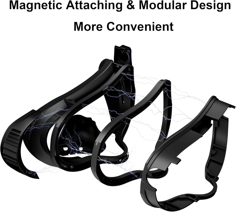 Multi-Material Pads Set for Quest 3 Accessories