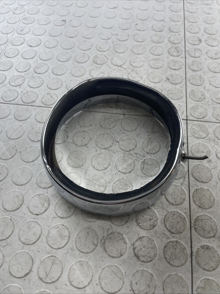 1984 - 1999 Harley Davidson Softail Deep Dish Headlight Ring (Bent)