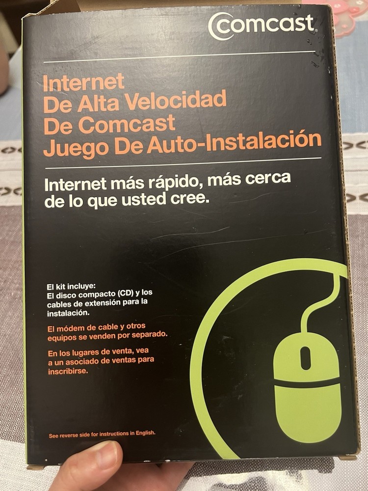 Comcast High-Speed Internet Self-Install Kit