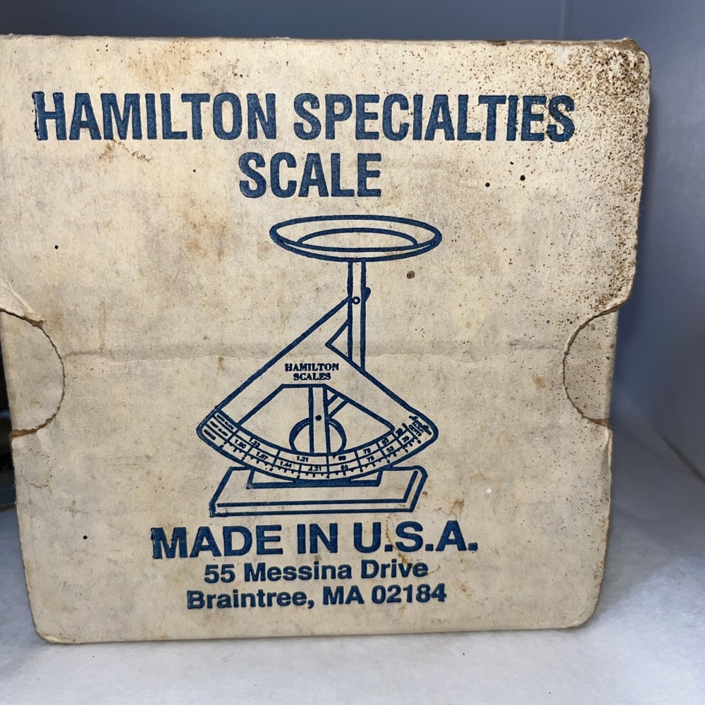 Vintage Hamilton scale made in USA