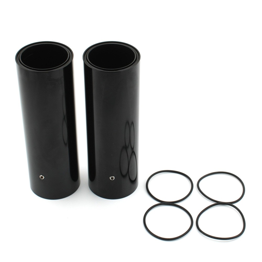 Motorcycle Front Fork Guard Cover For Harley Davidson Dyna 2006-2017 Black