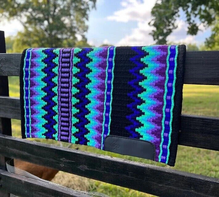 Woolen Western Saddle Blanket Show Horse All Size (Customization Available)