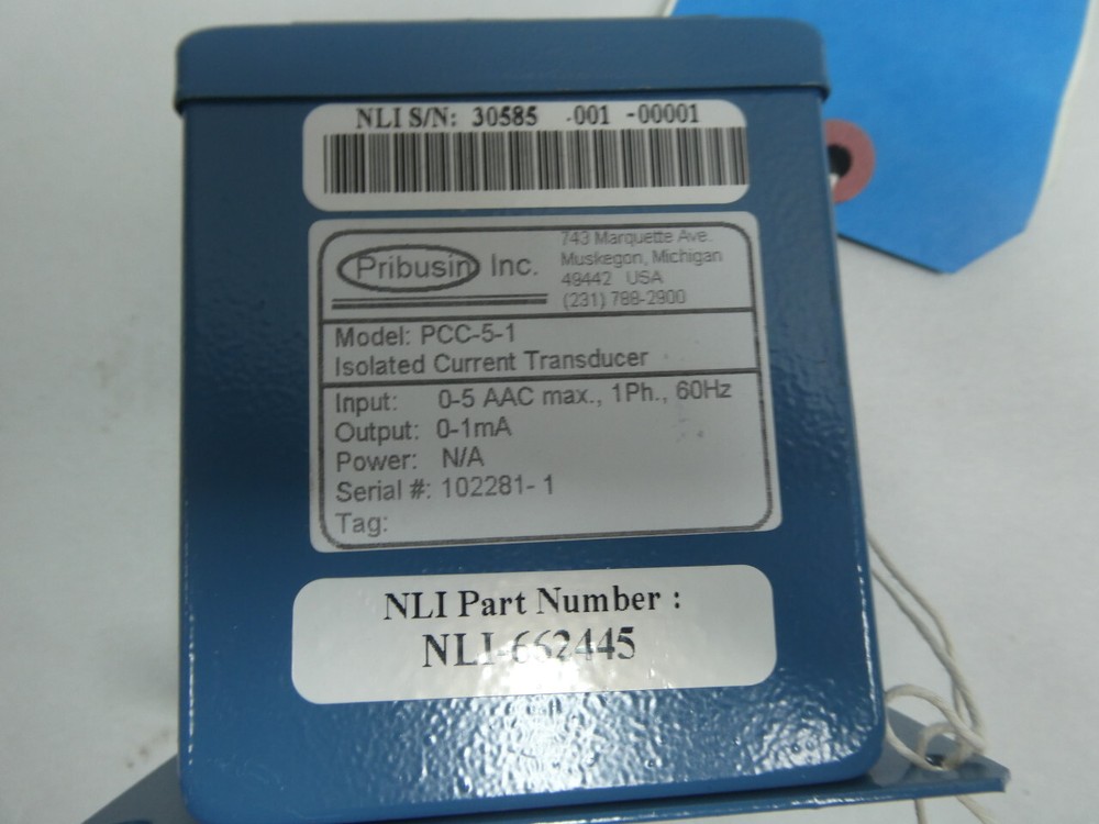 Pribusin PCC-5-1 Isolated Current Transducer