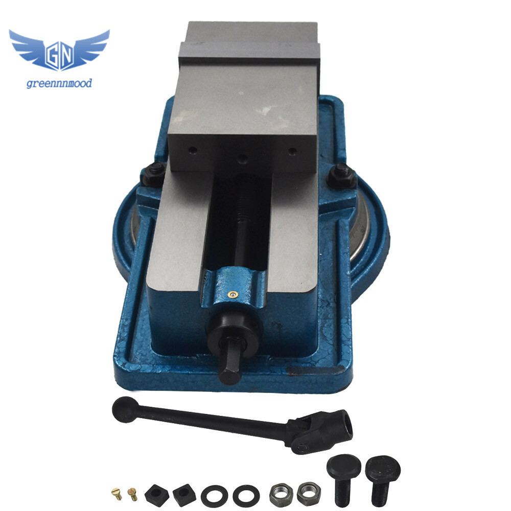 4'' Lockdown Vise Precision CNC Milling Machine Bench Clamp Vice With Base