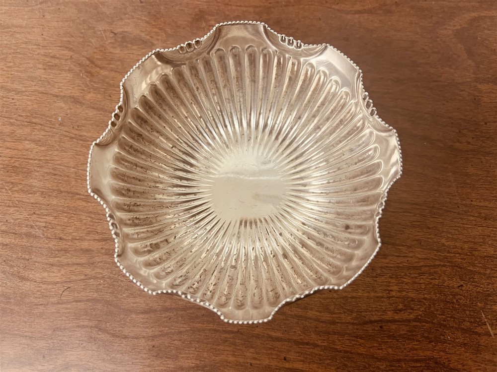 Barker Ellis Silverplate Nut Bowl 4-1/2"