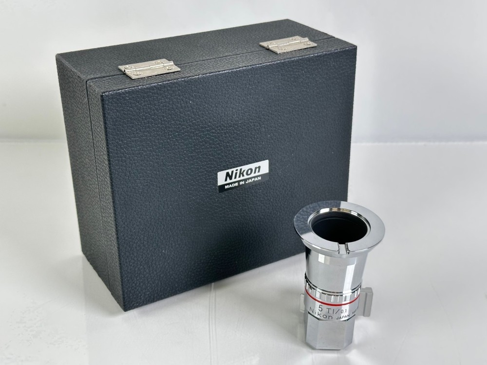 Nikon M-Plan 5X TI 0.1 Microscope Interferometer Objective Lens Interferometry