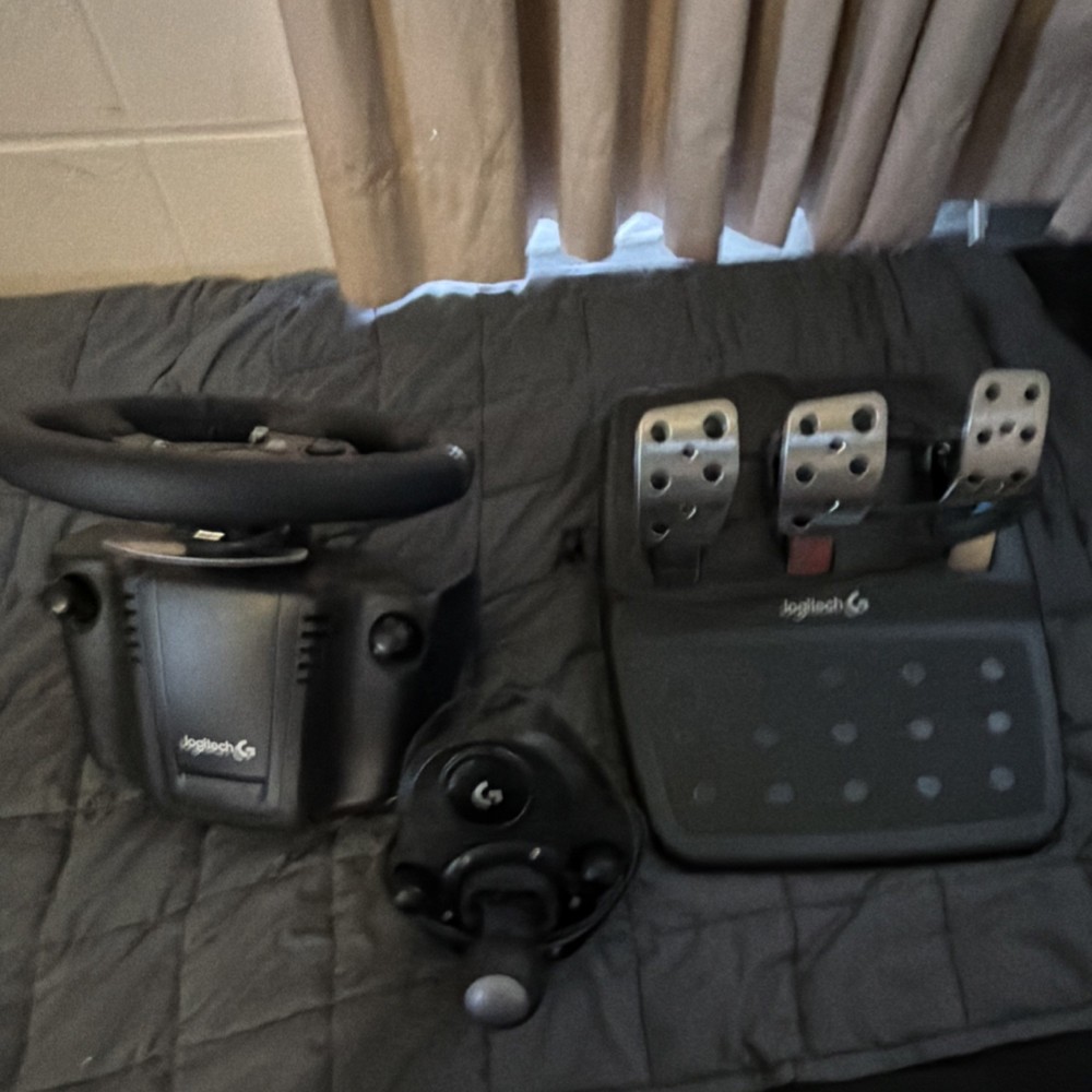 Logitech Racing Wheel, Pedals, and Shifter Bundle