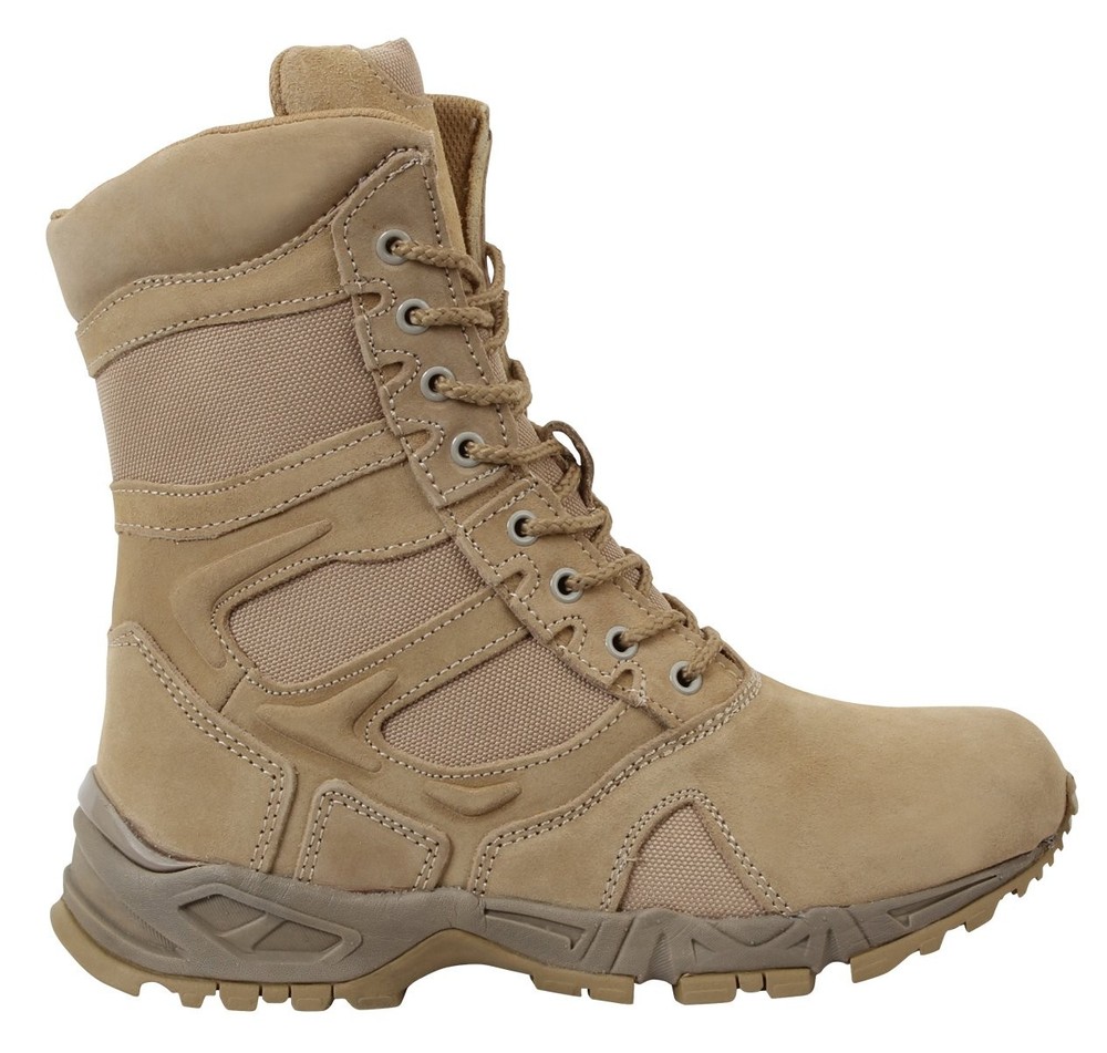 Rothco 5357 Desert Tan Forced Entry Deployment Boots - R - 8.5