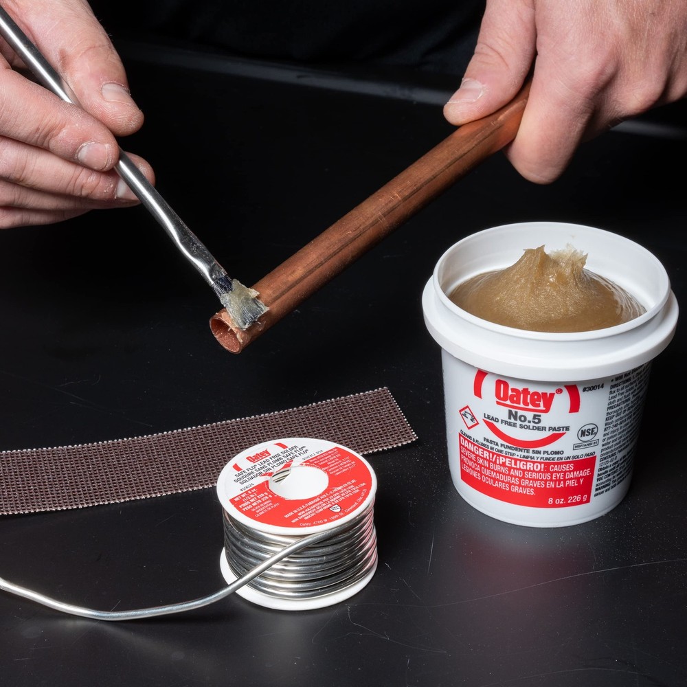 Safe-Flo 29025 Wire Solder 1Lb Solid Silver Gray Bulk