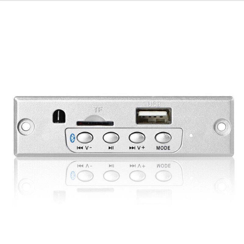 12V Bluetooth 5.0 MP3 Decoder Decoding Board Lossless USB TF FM Radio Module