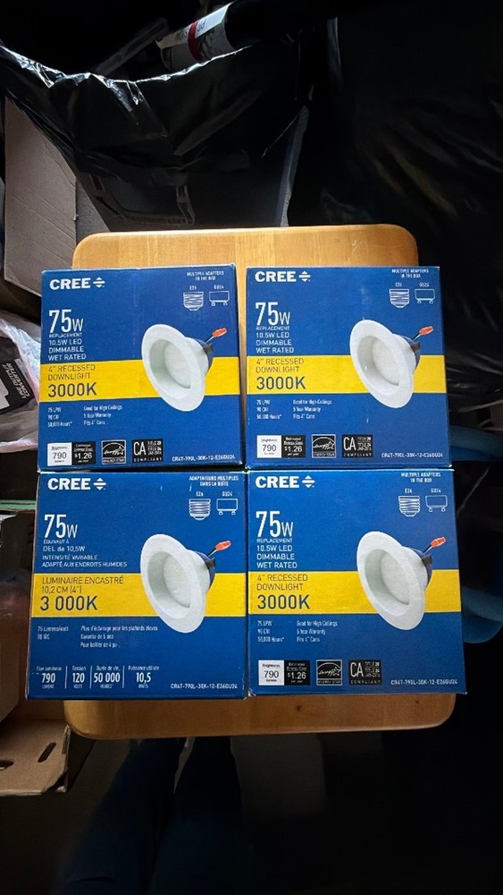 Cree 75W Equivalent 4-inch Recessed LED Downlight