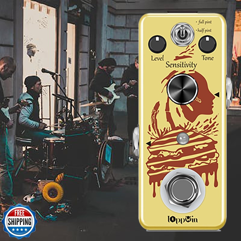 IOppWin COMP Optical Compressor Pedal - Classic Smooth Dynamics Control, Pres