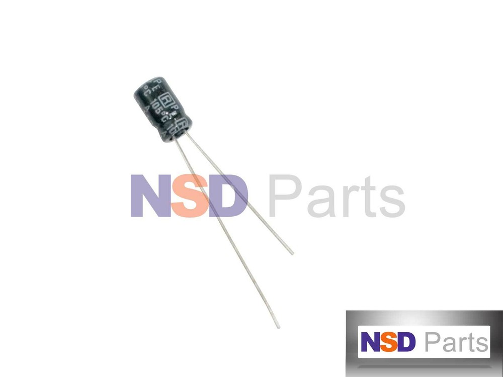 10 PK RUBYCON ELECTROLYTIC CAPACITOR 1UF 50V RADIAL