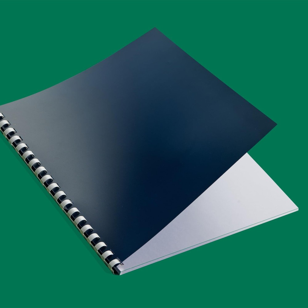 50 Pack 12 Mil Poly Binding Covers Sand Texture Binding Presentation Covers P...