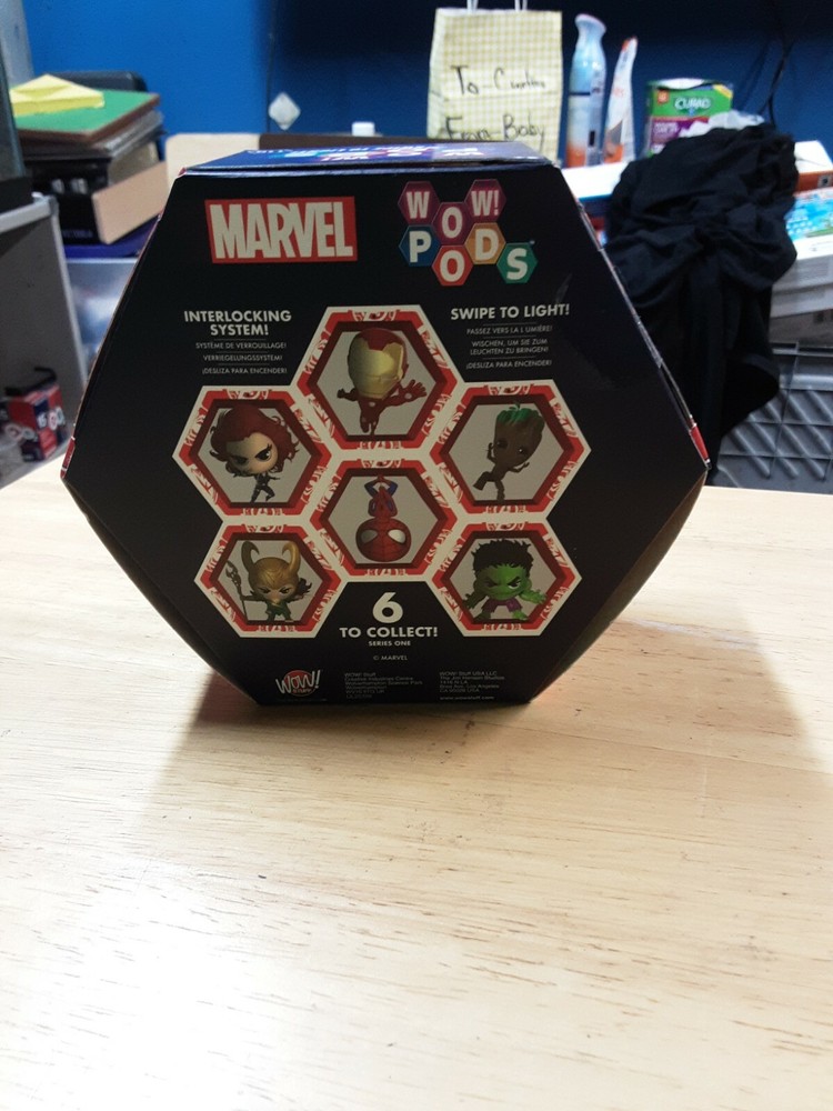 Wow! Pod BLACK WIDOW Marvel New FREE ship