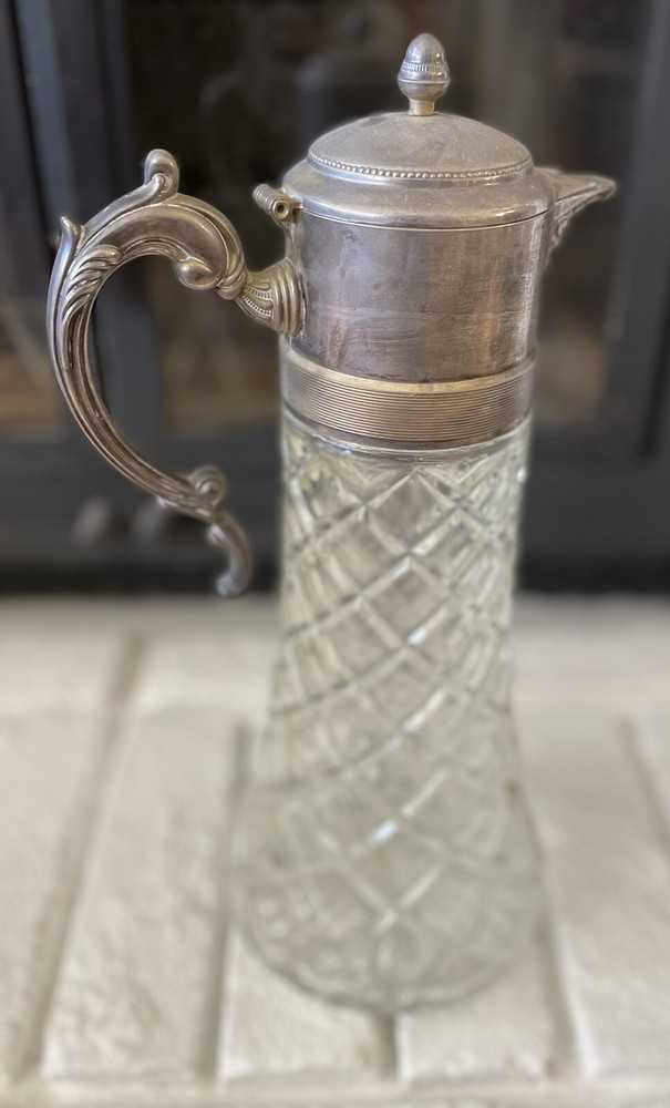 Vintage EP Zing Silver Plated Claret Jug