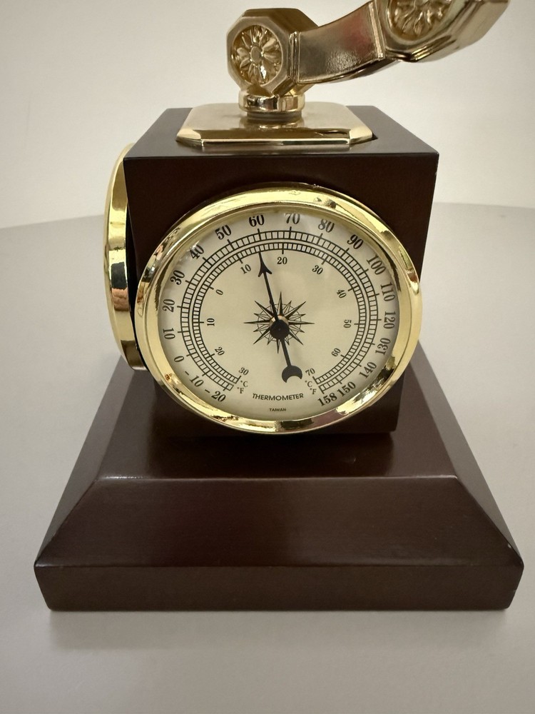 Replogle 9” World Classic Globe - Thermometer - Hygrometer - Barometer