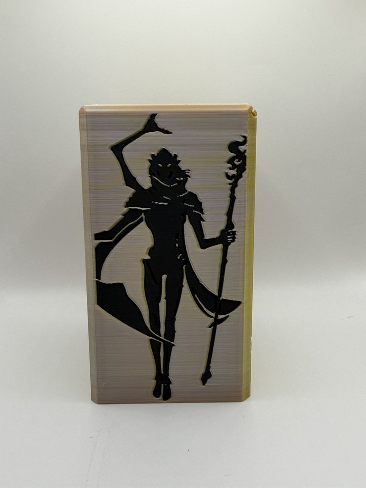 Riftbound - Viktor Gold & Black Plastic Deck Box