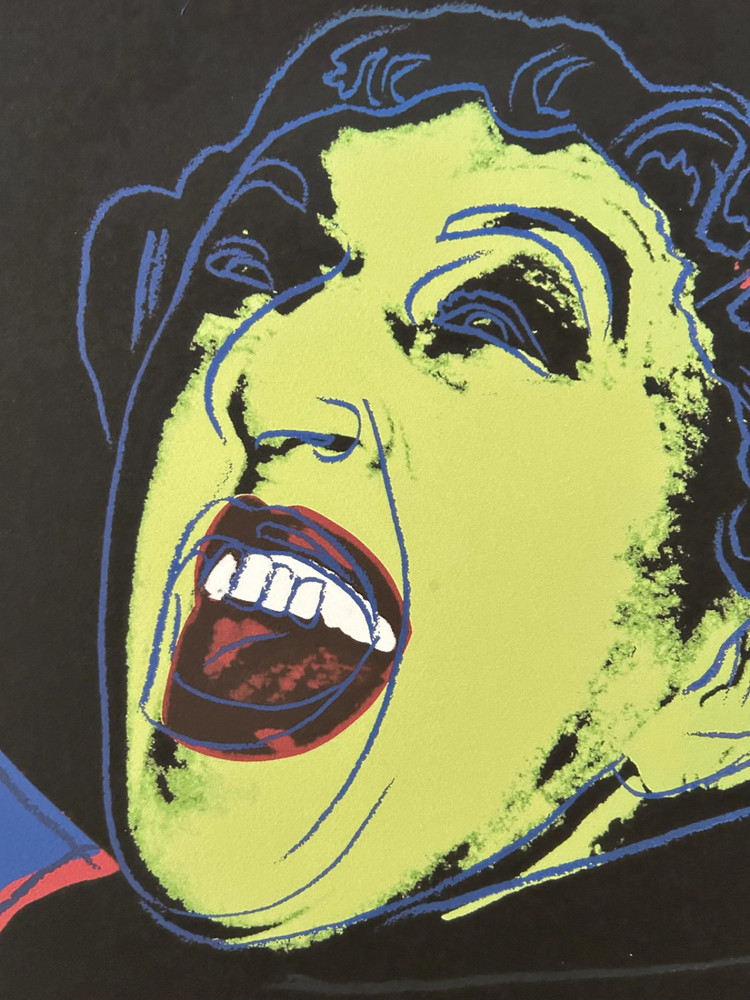 Andy Warhol "The Witch" 24" x 24" CMOA Off Set Lithograph