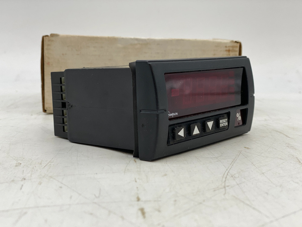 Simpson H335171021 Hawk 3 Digital Panel Meter/Controller (Open Box)