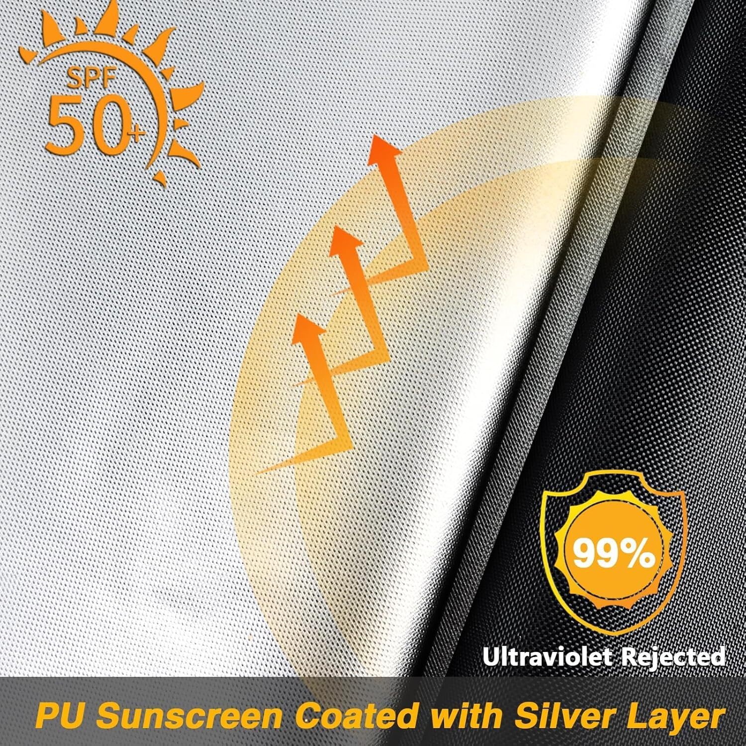 Outdoor Swing Cover 3 Triple Seater Waterproof Patio Swing Canopy Cover us