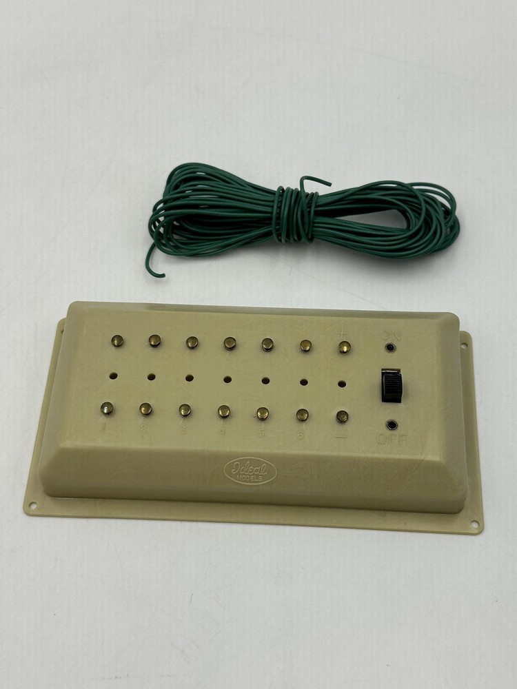 Ideal Models B-181 Terminal Control Panel Prestlok Model Train Accessory Vintage