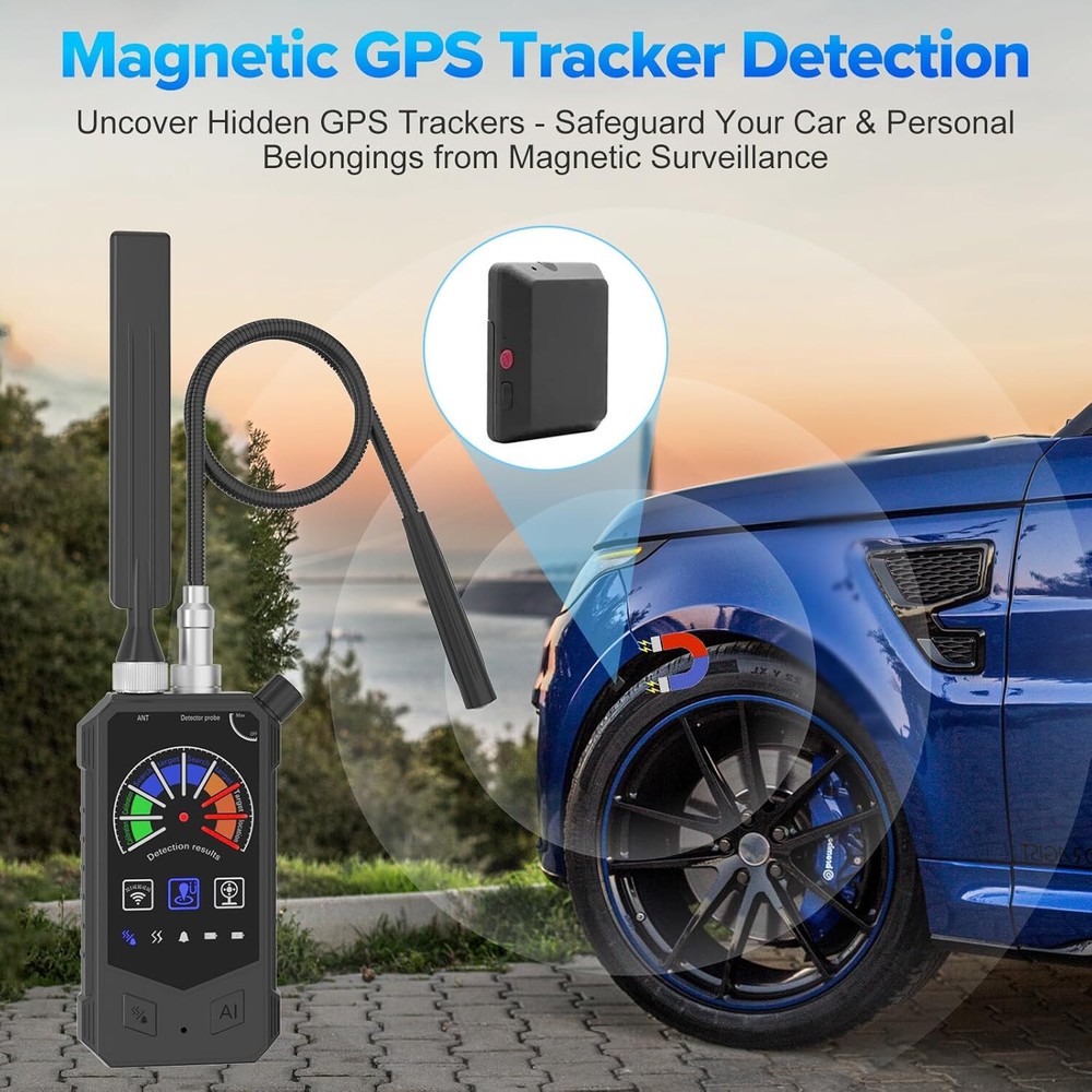 Anti Spy Detector, Bug Detector,Hidden camera detector privacy protector