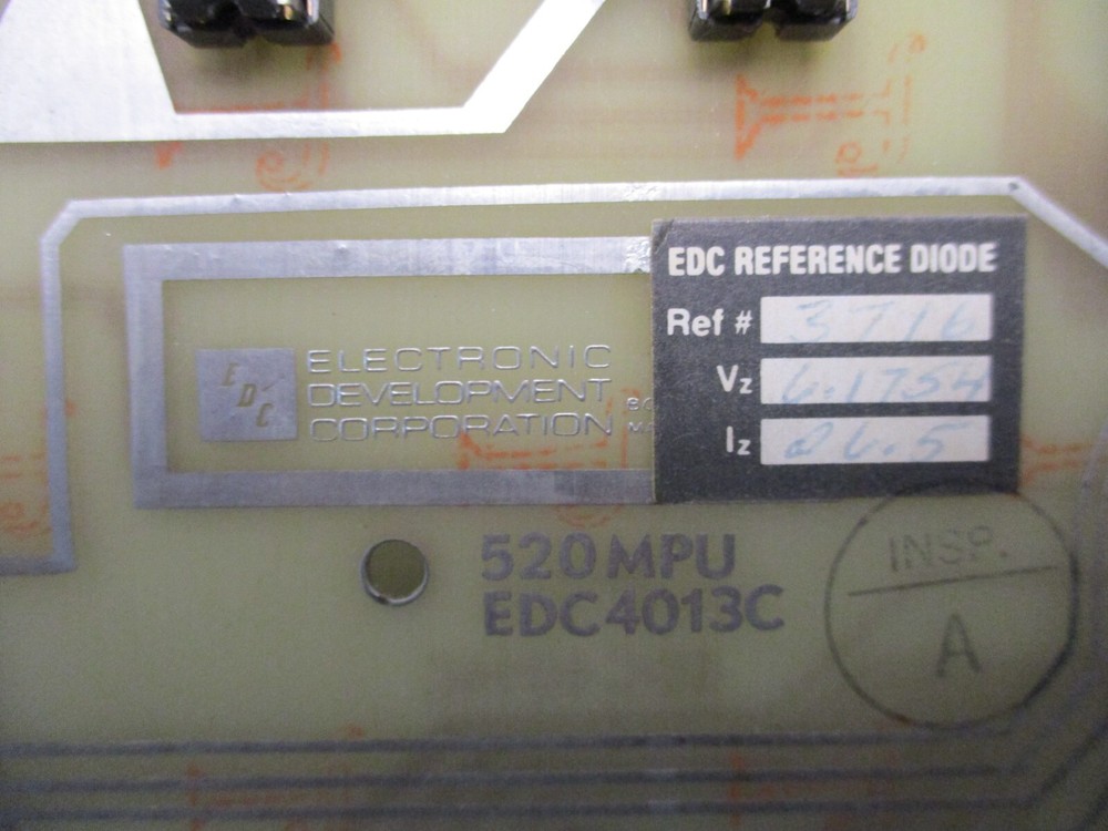 EDC Model 521 Programmable DC Calibrator Untested For Parts Only [18-.5]