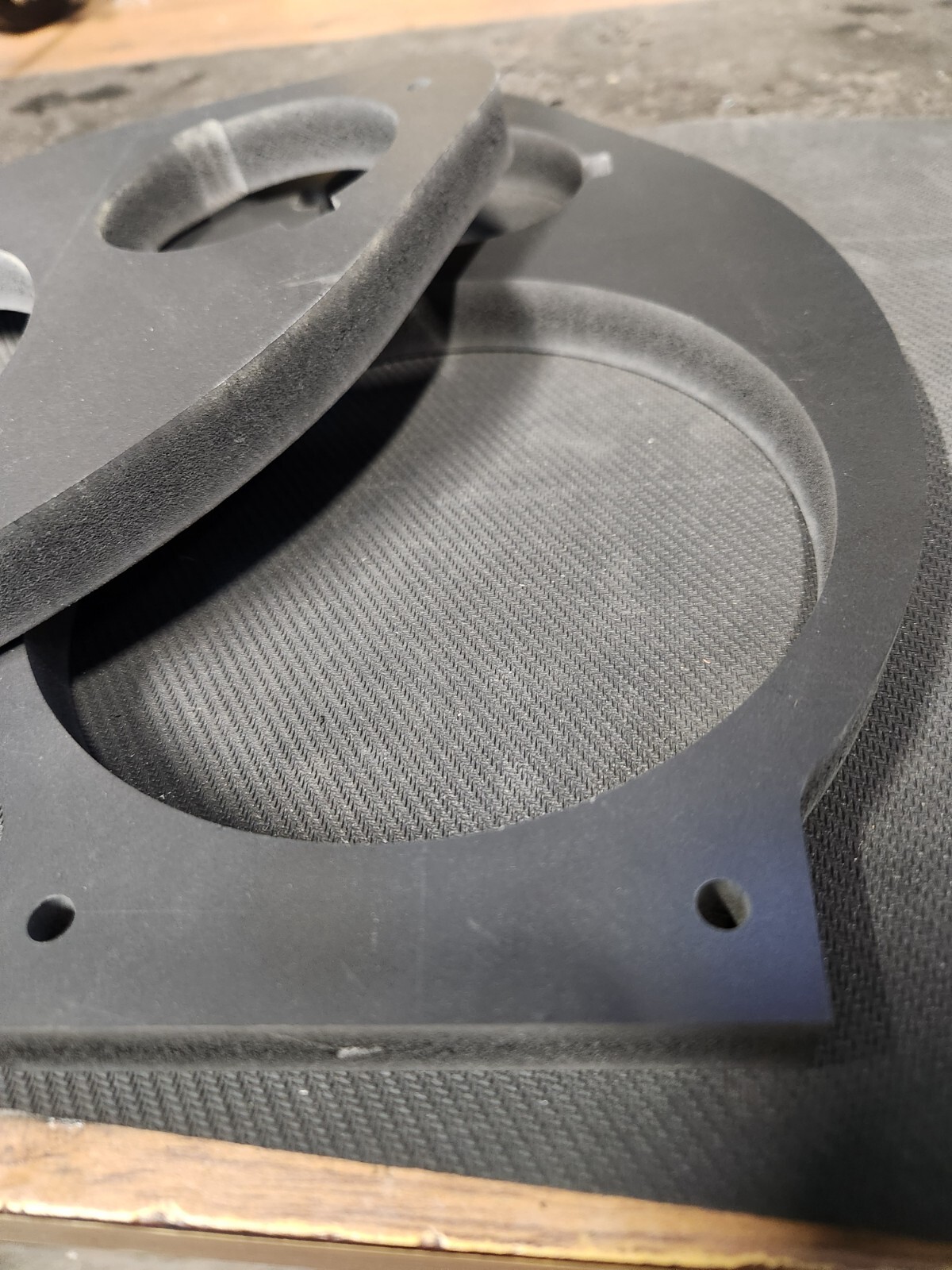 Custom Front Door Speaker Adapters 6x9 to 6.5 3.5 Tweeter 2014 & Up Chevy GMC GM