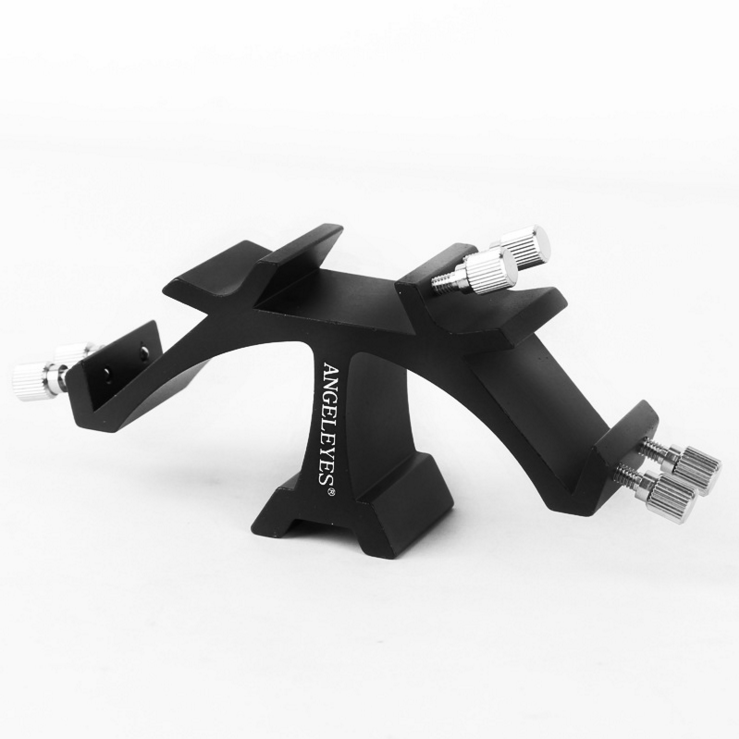 Tri-Finderscope Mount Bracket Base Compatible with Astron Telescope Black
