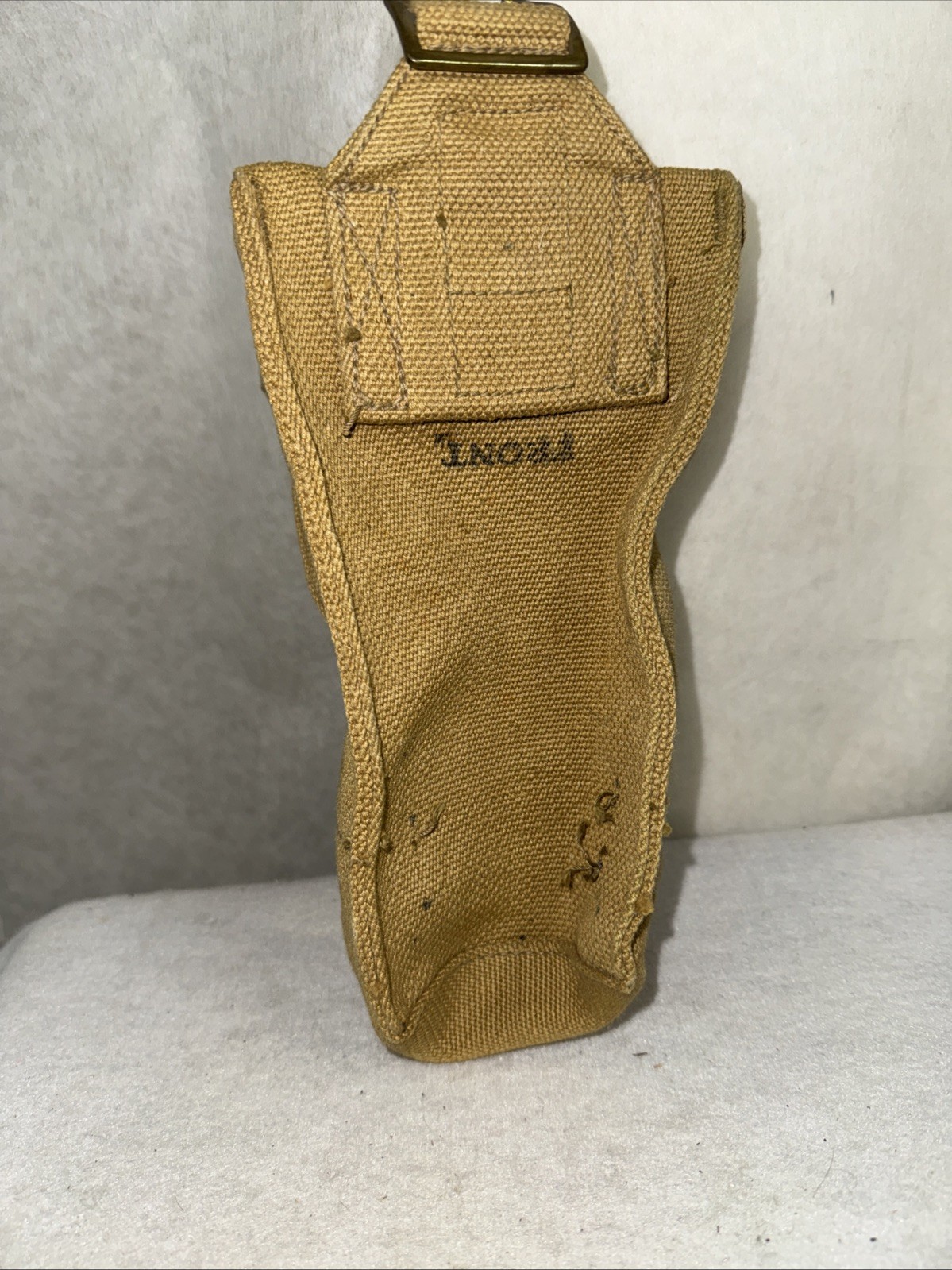 Original WW2 British Army 37 stamps Webbing MT Pouch ORIGINAL DATED 1940
