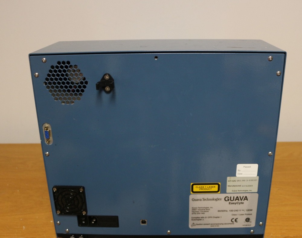 Guava Technologies EasyCyte Flow Cytometry Cytometer & Cytosoft sftw 2.5.8