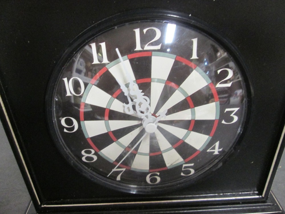 Dart Board Desk /Table Clock