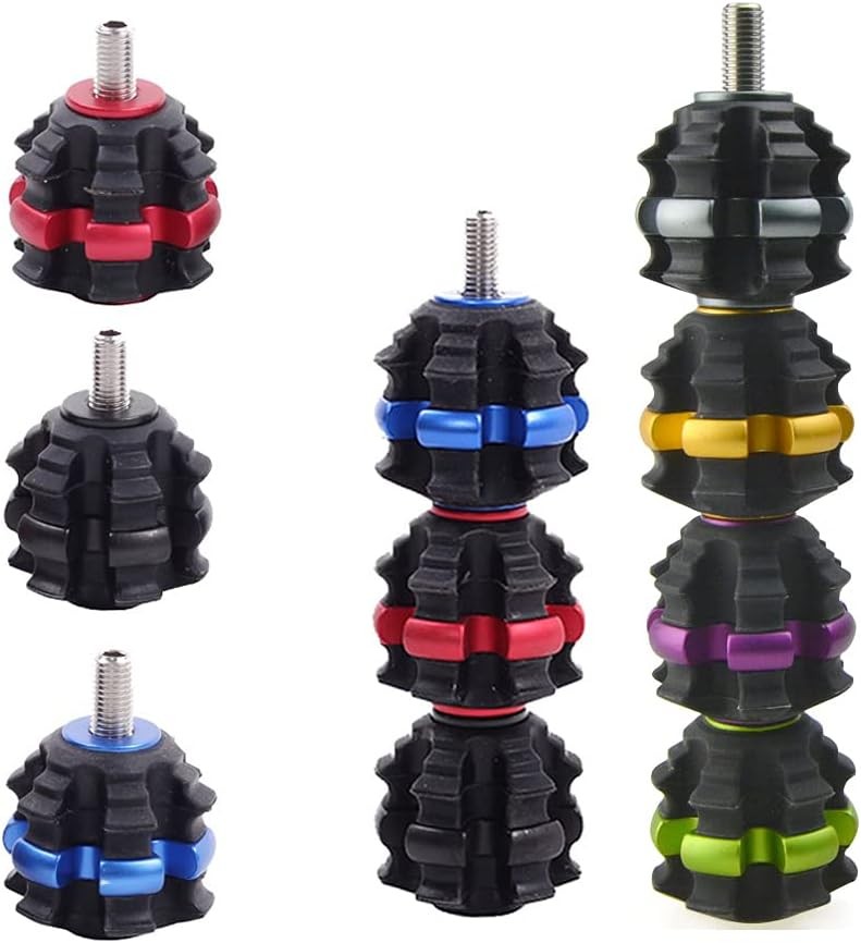 ZSHJGJR Archery Stackable Bow Stabilizer Ball Reduce Shock Absorber Balance Bar