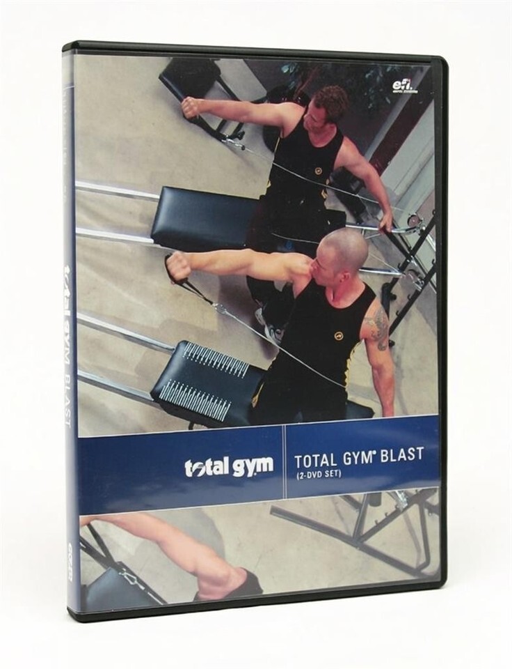 Total Gym Blast TWO DVDs