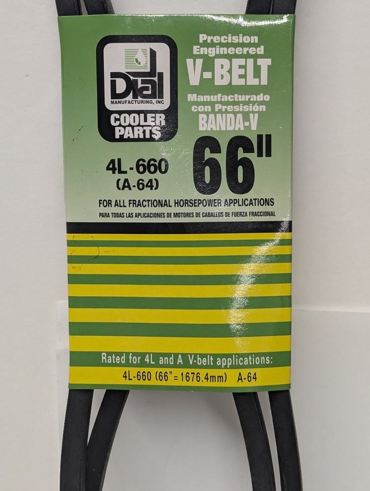 Dial 66" V-Belt New